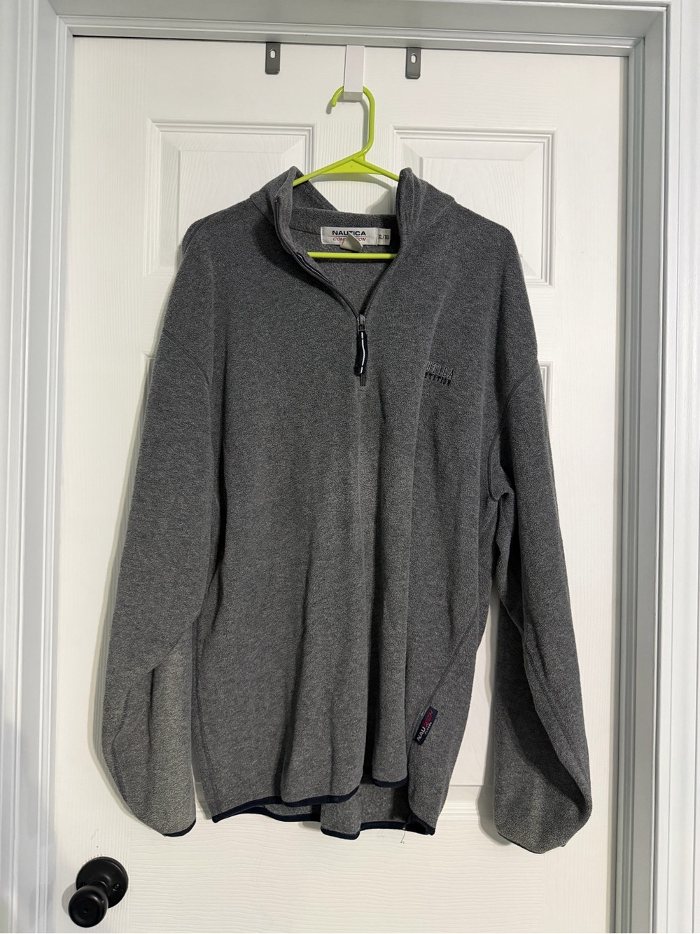 Nautica Competition 1/4 Zip Fleece Pullover - Size XL